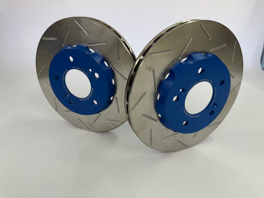 ITR / CTR / CRV 5x114.3 2-PC Rotor KitITR / CTR / CRV 5x114.3 2-PC Rotor Kit ***GEN 2 "Milli Blue"***