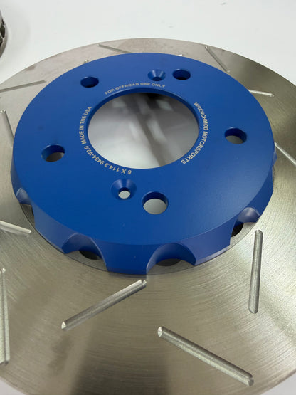 ITR / CTR / CRV 5x114.3 2-PC Rotor KitITR / CTR / CRV 5x114.3 2-PC Rotor Kit ***GEN 2 "Milli Blue"***
