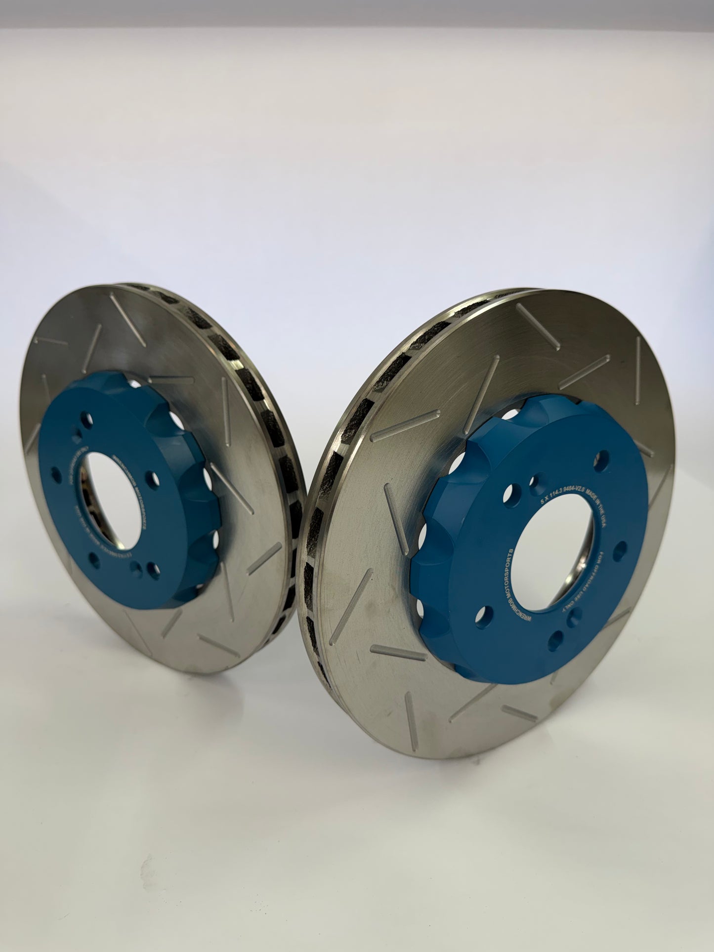 ITR / CTR / CRV 5x114.3 2-PC Rotor KitITR / CTR / CRV 5x114.3 2-PC Rotor Kit ***OG Gen 1 Blue***