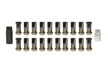 Project Kics 12x1.50 R40 Lug Nuts - Black (16+4 Locks) P/N:KRC11K